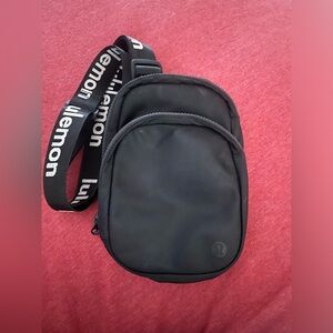 Black LuLulemon Crossbody